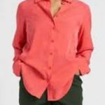 Universal Standard NWT KENNEDY CUPRO SHIRT in DEEP ROSE sz 4XS, 0/00 Photo 0