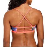 Tyr. Womens Enso Trinityfit Bikini Top Strappy Geometric Colorful Pink XL (14/16) Photo 1