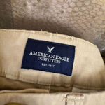 American Eagle Y2K 2000s  Outfitters Low Rise Shortie Khaki Shorts Size 6 Photo 2