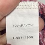 Velzera  Woman’s 2XL Red Tassel Tie Bohemian Bell Sleeve Mini Dress Boho Girl Photo 4