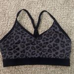 Cheetah print sports bra Gray Size M Photo 0