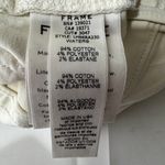 frame denim  Le‎ High Skinny Dip Dyed Frayed Cut Off Jeans Waters Size 26 Photo 8