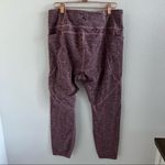 Joy Lab Heathered Pink Active Workout Legging Tights XL Photo 5