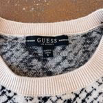 Guess  animal print cream sweater Photo 3