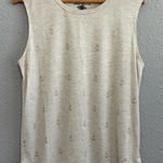 Disney‎ Cruise Line Sleeveless Top Size Large Metallic Anchor Print EUC Photo 0