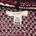 Ecote  Urban Outfitters Knit Open Front Cardigan Oversized XS/S Aztec Floral Boho Photo 5