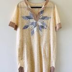 Coach x Keith Haring Sequin Patchwork Floral Sundress Shirtdress Photo 1