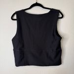 Abercrombie & Fitch Abercrombie YPB Black Squareneck Sports Bra Top Photo 2
