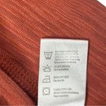 Chaser Slub Jersey Long Sleeve Sheer Lightweight Burnt Orange Henley Size Small Photo 11