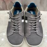 PLAE Mulberry Limestone Stay Laced Suede Sneakers Women Sz 8 Outdoor Tennis READ Gray Photo 1