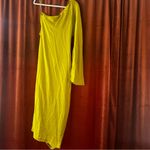 ZARA NWT SATIN EFFECT ASYMMETRIC DRESS Photo 9