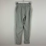 Beach Lunch Lounge | Striped Tie Waist Linen Blend Pants Size XS Photo 6