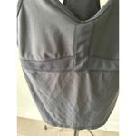 Nike  Women's Black Large Running Racer Back Tank Top Dri Fit Shelf Bra, Sport Photo 1