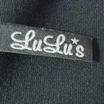 Lulus Strap Me Silly Black Sleeveless Halter Asymmetric Mini Wrap Dress Size M Photo 8