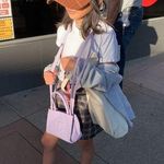 Telfar  Mini Crossbody Bag Purple Lavender Photo 1