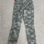 Spanx NWT NEW Camo Stretch Twill Ankle Cargo Pants green olive gray straight leg Photo 7