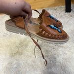 Mexican Sandals huarache 7 Tan Photo 4