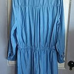 Chelsea and Theodore Long Sleeve Denim Mini Dress Size L Photo 5