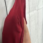 Lulus MEDIUM Red This Night Crushed Velvet Plunge Backless Fit Flare Mini Dress Photo 7