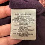 Anthropologie Maeve  Paisley Print Metallic Knit Belted A Line Dress Size Medium Photo 13