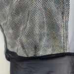 Sentimental by Sam Hourani Y2K Dress OS Metallic Festival Street Mesh Club Rave Silver Size M Photo 2