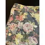 Bongo Juniors Size 17  Lowrise Floral Distressed Jean Shorts Photo 5
