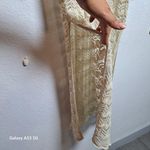 Laguna Blu Cream Long Sleeve Knit Dress Size L Photo 8