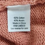 LC Lauren Conrad Lauren Conrad Pink Ruffle Pointelle Cardigan NWT Size XL Pink Cardigan Photo 6