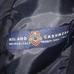 EXPRESS L Black Italian Wool Cashmere Coat Photo 2