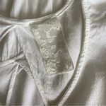 Sadie & Sage Anthropologie White Babydoll Ruffle Top Cutout Lace Cottagecore S Photo 7