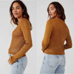 Free People  H20 Crew Pullover Size Medium NWOT $98 Photo 15