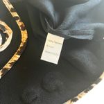 Ming Wang  Black Leopard Print Embellished Cardigan Sweater Jacket Size Small Photo 8