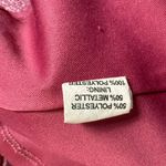 Ramy Brook Lebron Pink Metallic Long Sleeve Twisted Cutout Waist Gown Size 2 Photo 14