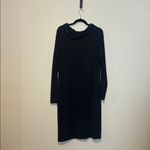 Betabrand  Cowl-Neck Black‎ Sweatshirt Travel Dress Size XL Photo 6