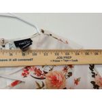 Rue 21 Women's Top Blouse Long Sleeve Ivory Floral Print Bohemian Size XS Photo 5