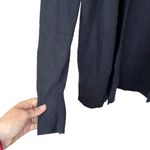 Madewell Alpaca Cozy Womens Wool Blend Open Front Cardigan Size Small Black Photo 3