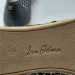 Sam Edelman  Womens Espadrille Flats Size 9 Black Raffia Mesh Logo Slip On Shoes Photo 11