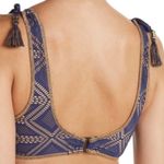 Becca NWT Swim Bikini Top Lace Tassels Crochet Cups Boho Photo 2
