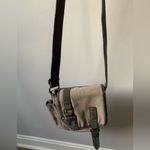 Cargoit Crossbody Travel Bag Cargo Canvas Flap Brown Tan Gray Small Medium Photo 7