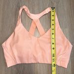 Adidas Pink Logo Print Sports Bra - Size Small Photo 3
