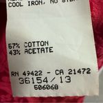 Jessica McClintock Gunne Sax  Red Fit and Flare Semi Formal Party Dress Juniors 7 Photo 8