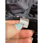 Lululemon Black Speckled Sports Bra with Tank Size 4 Photo 3