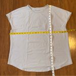 Universal Standard  Oversized T Shirt Short Sleeve Grey Small Photo 1