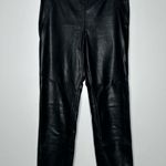 Free People Black Faux Leather Never Let Go Leggings Size 27 Photo 0