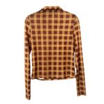 With Jean WITH JÉAN Bobbie Button Down Blouse Medium Photo 4