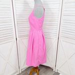 Isaac Mizrahi Target Corduroy Sleeveless Fit Flare Dress Pink Medium Sundress Photo 2