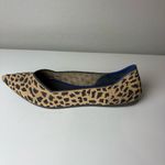 Rothy's  the point ballet flats slip on shoes in leopard print size W 8.5 Photo 8