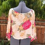 Billabong  Light It Up Floral Top size L Photo 4