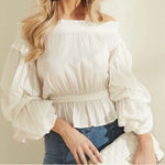 Guess ✨ Celestine Off The Shoulder Sz Small Top✨ Photo 0