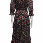 nwot valentino lace floral trim dress Size 4 Photo 7